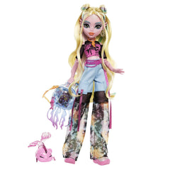Monster high papusa Lagoona blue si pestisorul Neptuna - Publisol.ro