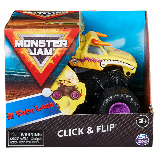 Monster jam el toro loco seria click flip scara 1 la 43, Spin Master - Publisol.ro