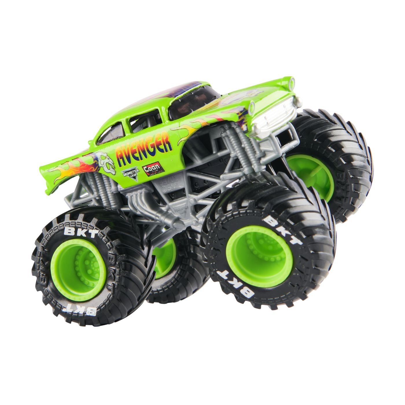 Monster jam masinuta metalica Avenger scara 1 la 64 - Publisol.ro
