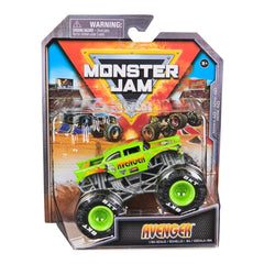 Monster jam masinuta metalica Avenger scara 1 la 64 - Publisol.ro