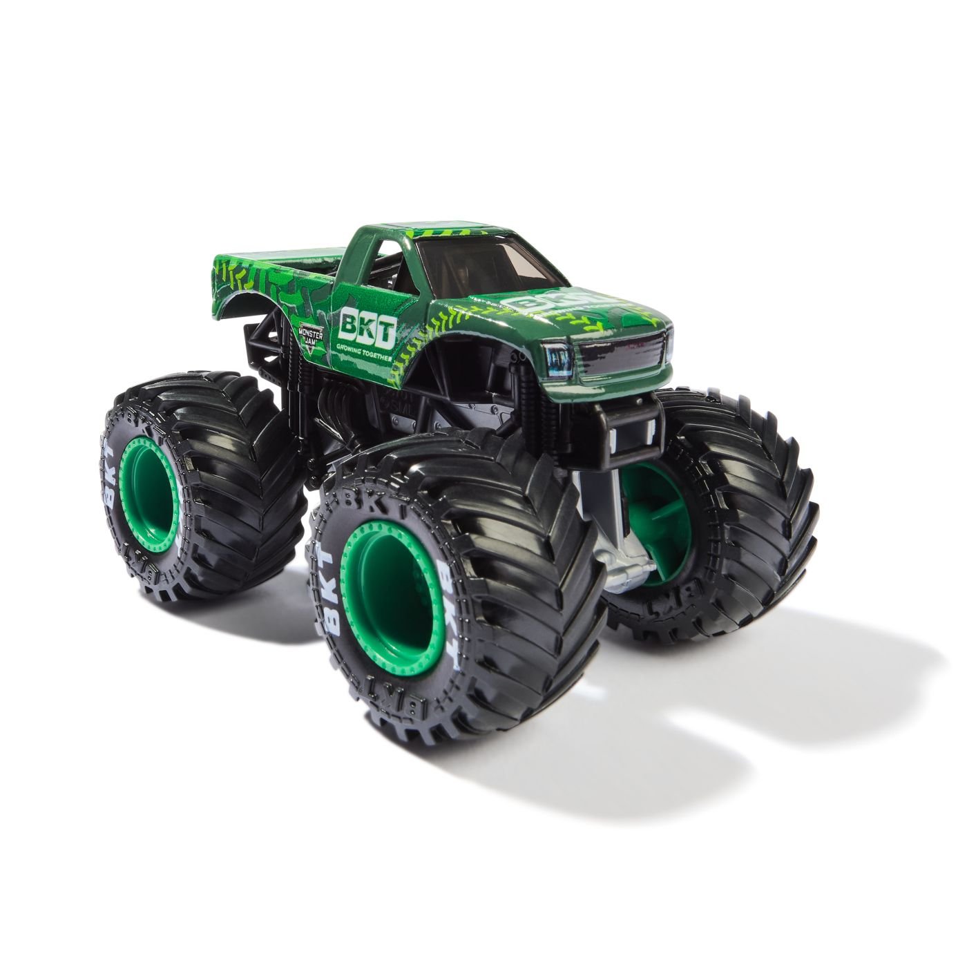 Monster jam masinuta metalica Bkt Growing Together scara 1 la 64 - Publisol.ro
