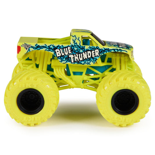 Monster jam masinuta metalica blue thunder scara 1 la 64, Spin Master - Publisol.ro