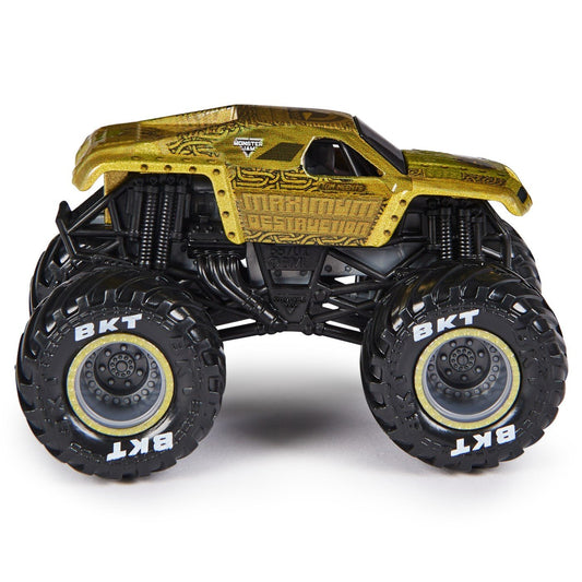 Monster jam masinuta metalica maximum destruction scara 1 la 64, Spin Master - Publisol.ro
