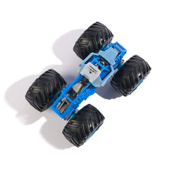 Monster jam masinuta metalica Megalodon albastru scara 1 la 64 - Publisol.ro