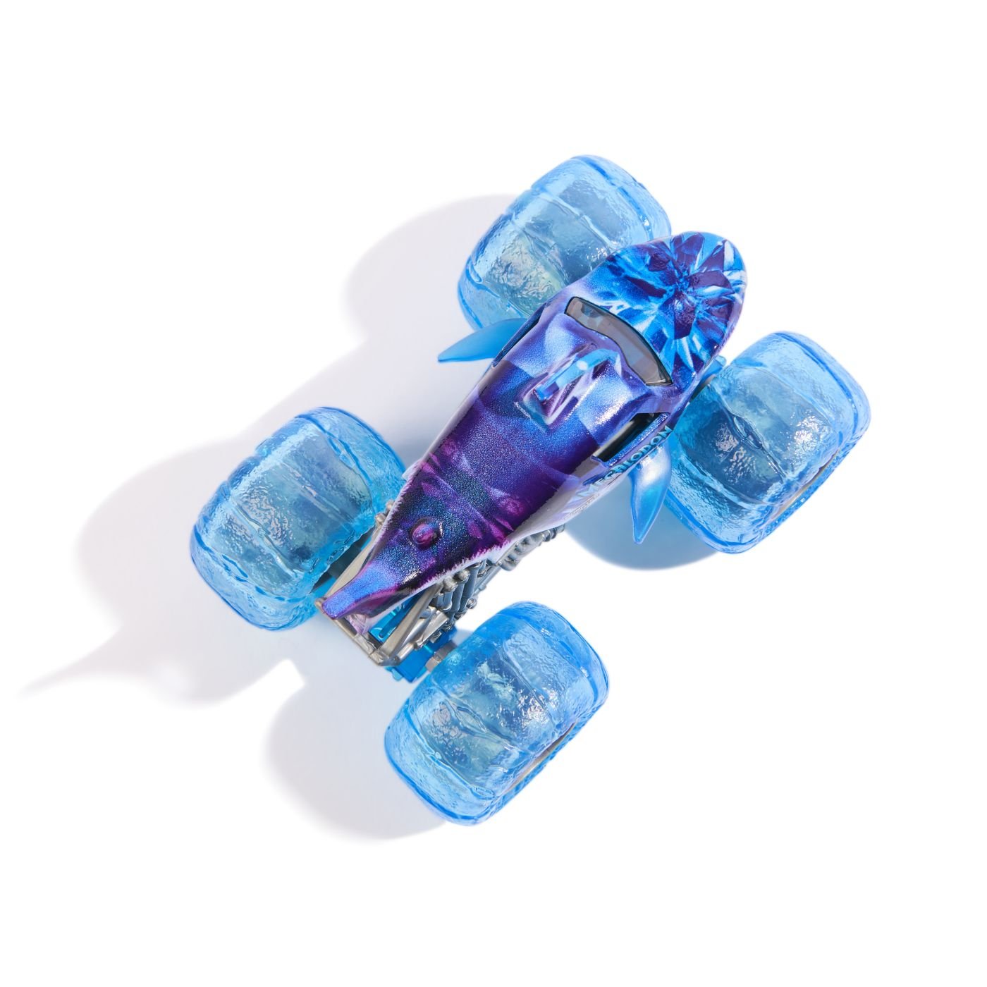 Monster jam masinuta metalica megalodon mov scara 1 la 64 - Publisol.ro