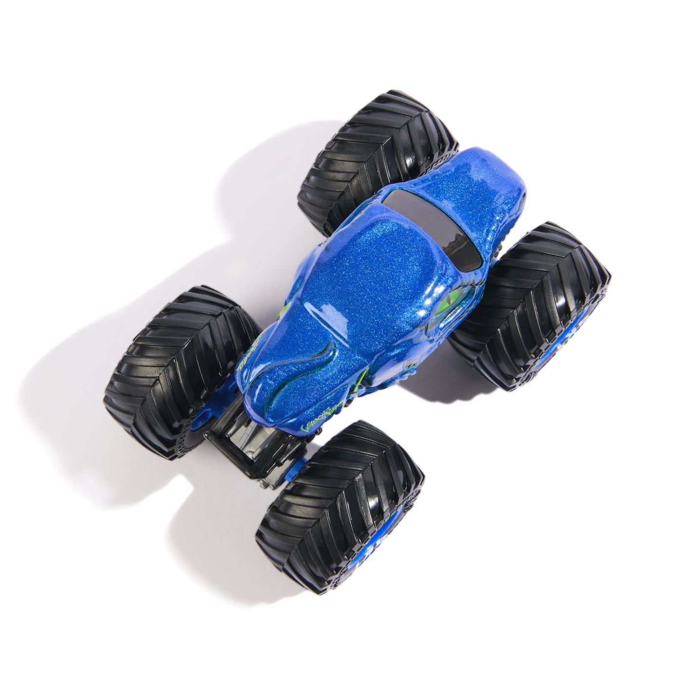 Monster jam masinuta metalica velociraptor scara 1 la 64 - Publisol.ro