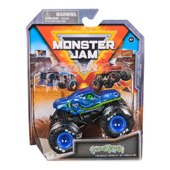 Monster jam masinuta metalica velociraptor scara 1 la 64 - Publisol.ro