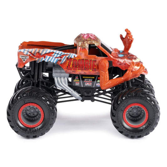 Monster jam masinuta metalica zombie scara 1:24, Spin Master - Publisol.ro