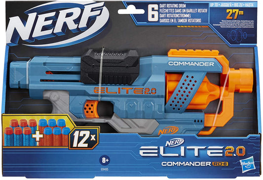 Nerf blaster 2.0 elite commander rd - 6, Hasbro - Publisol.ro