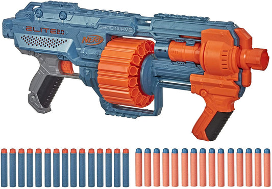 Nerf blaster 2.0 elite shockwave rd - 15, Hasbro - Publisol.ro