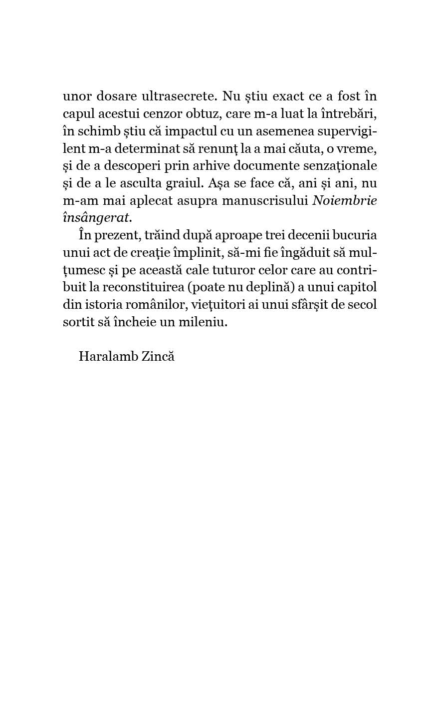 Noiembrie insangerat - Ed. digitala - Publisol.ro