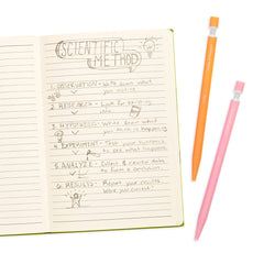 Notat! - Creioane mecanice grafit extra gros - set de 6, cu citate motivationale - Ooly - Publisol.ro