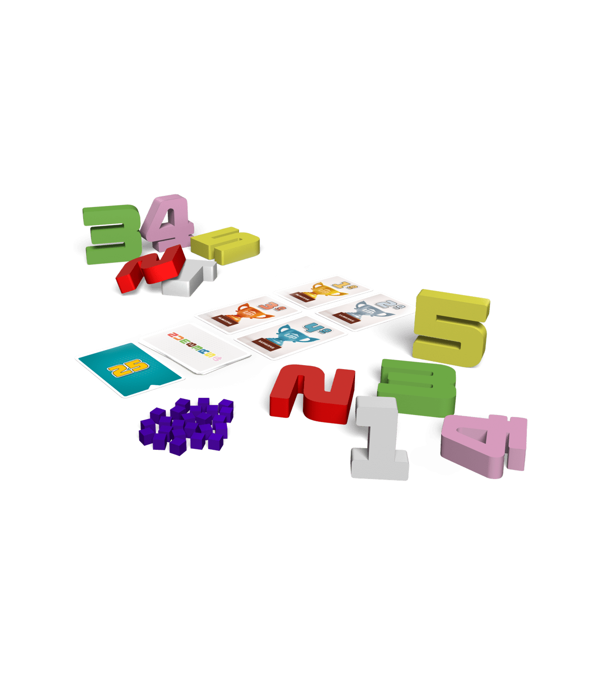 Numbers Up - Joc de societate cooperativ - Atomo Games - Publisol.ro