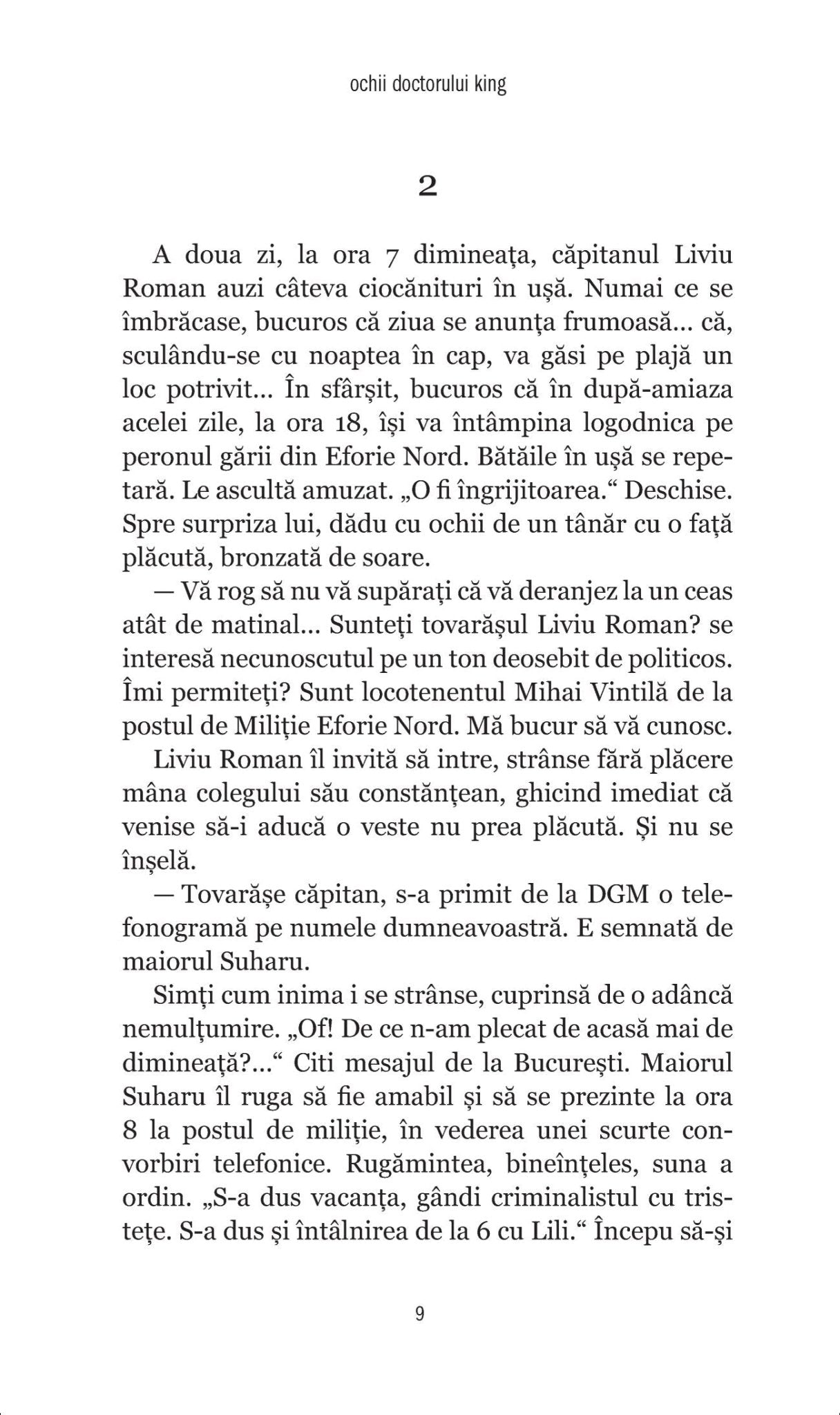 Ochii doctorului King – Haralamb Zinca - Ed. digitala - Publisol.ro