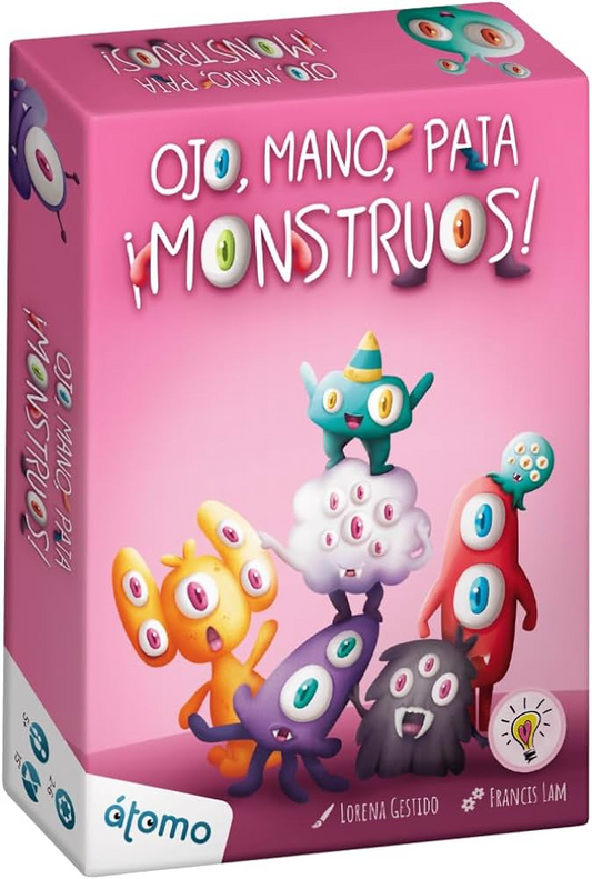 OJO, MANO, PATA, MONSTRUOS! - joc de societate - Atomo Games