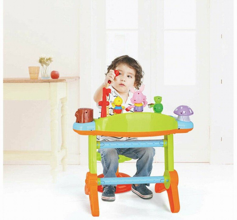 Orga muzicala cu scaunel si orchestra animalutelor - Publisol.ro