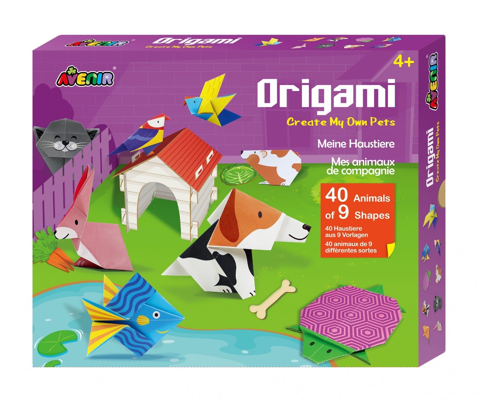 Origami - Animale de companie - nivel 1 - Avenir - Publisol.ro