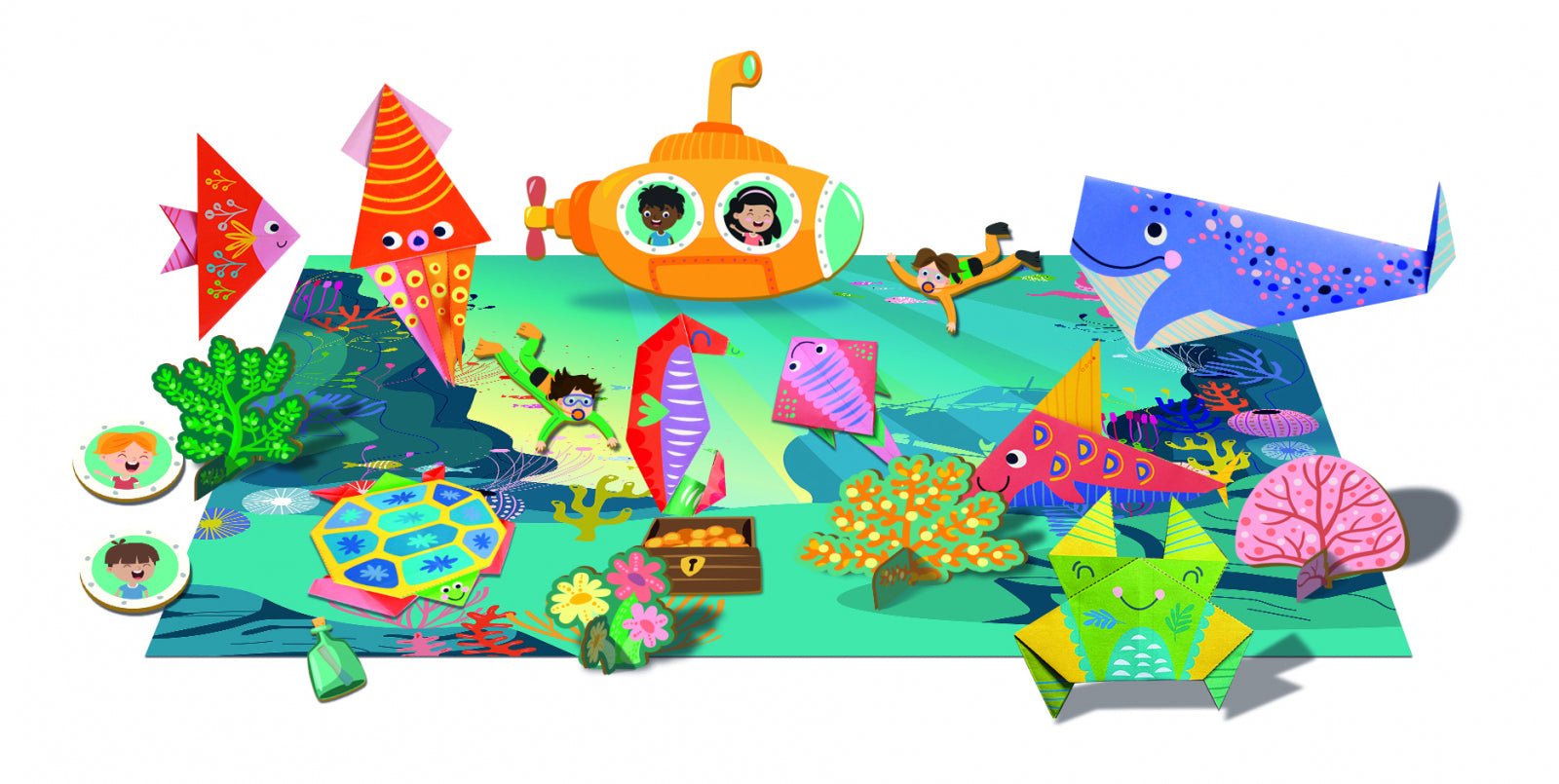 Origami - Ocean - nivel 1 - Avenir - Publisol.ro