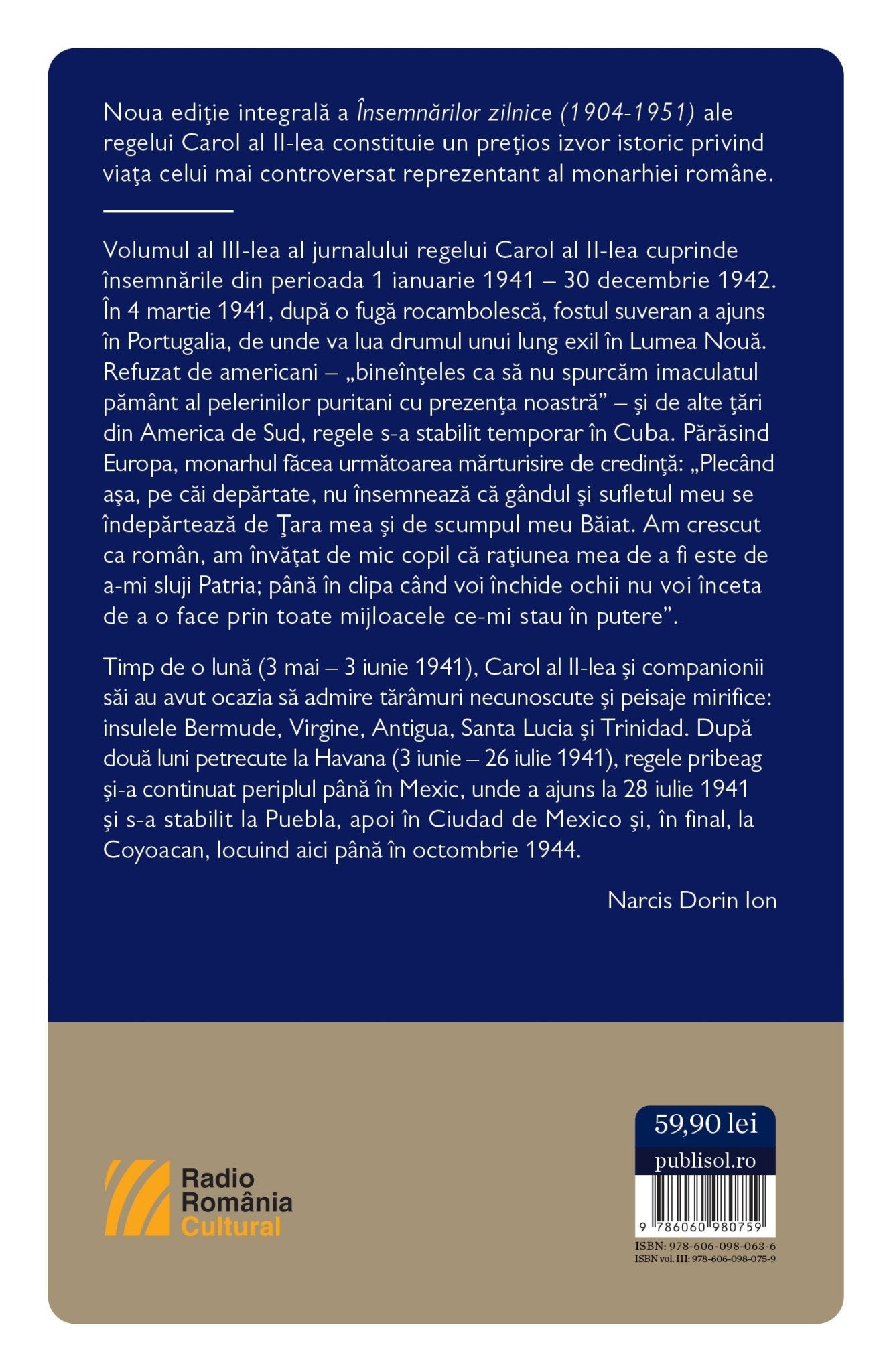Pachet complet Carol al II-lea - 6 VOLUME - Ed. digitala - PDF - Publisol.ro