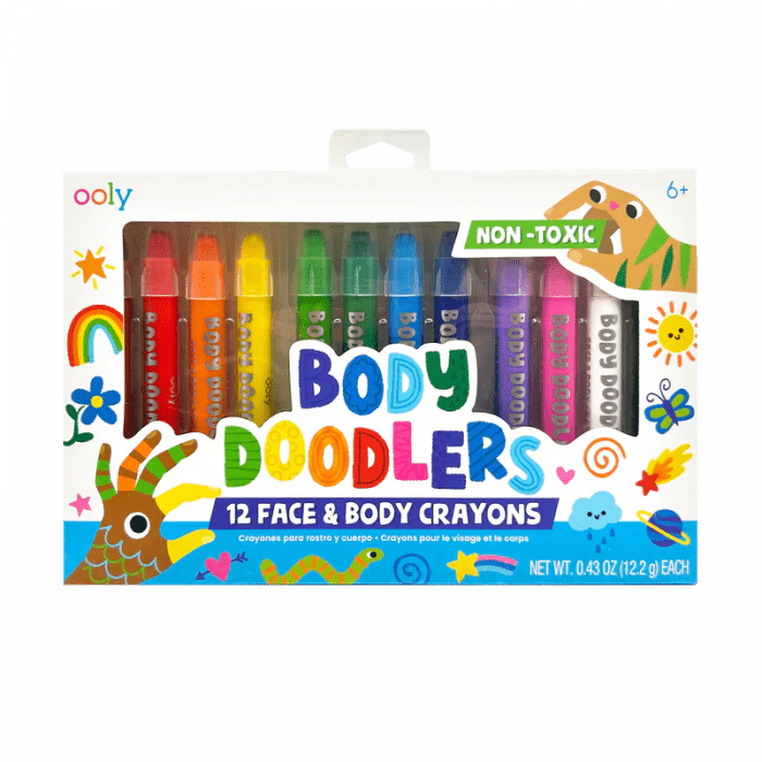 Pachet Creioane colorate pentru par si piele - Ooly - Publisol.ro