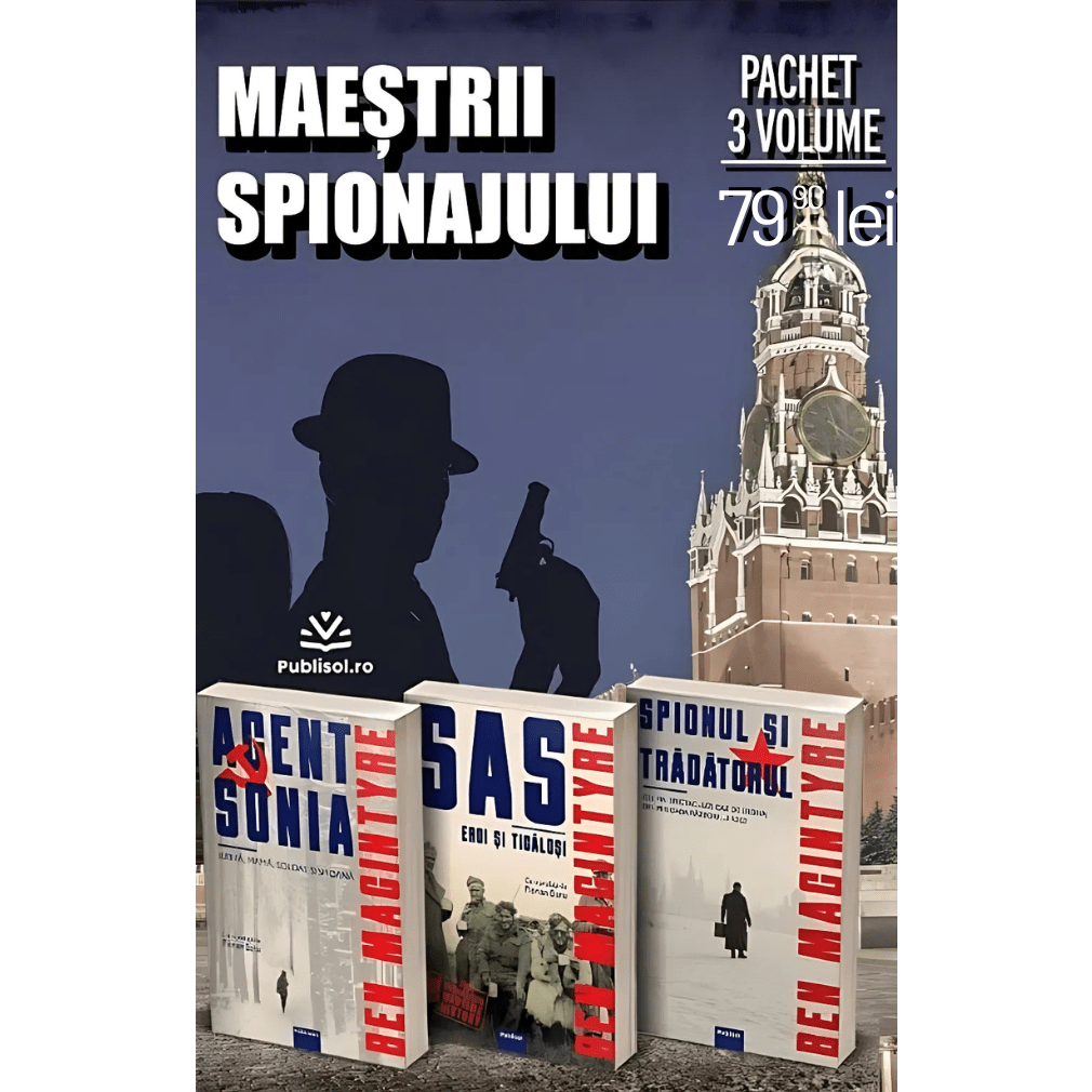 Pachet Maestrii spionajului – Ben Macintyre - Publisol.ro