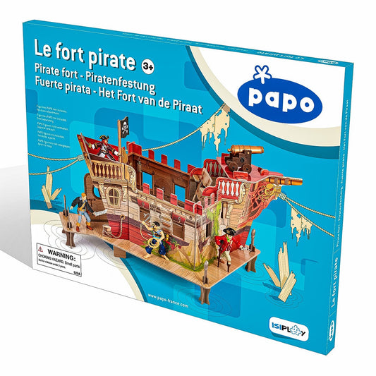 Papo figurina puzzle 3d corabie pirati, Papo - Publisol.ro