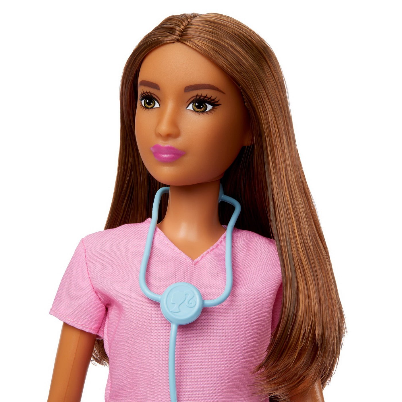 Papusa Barbie asistenta medicala satena - Publisol.ro