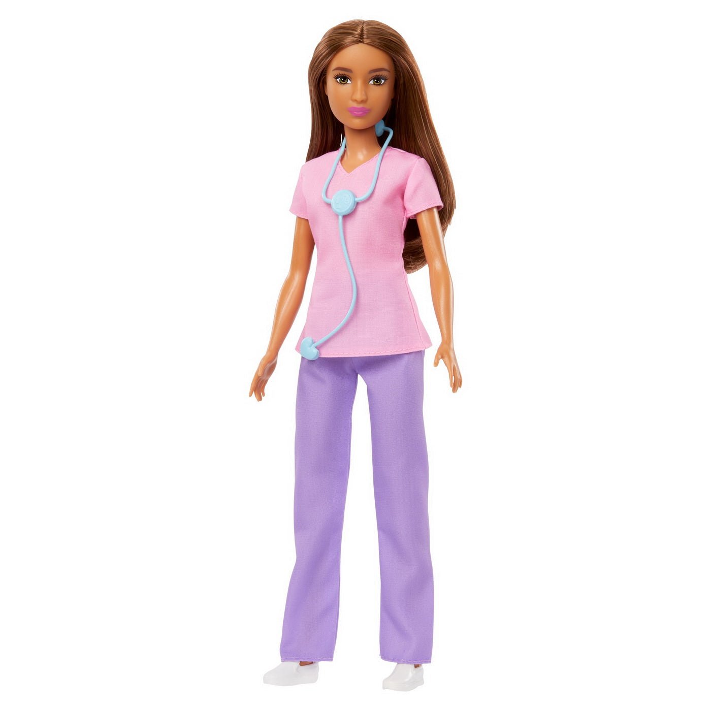 Papusa Barbie asistenta medicala satena - Publisol.ro