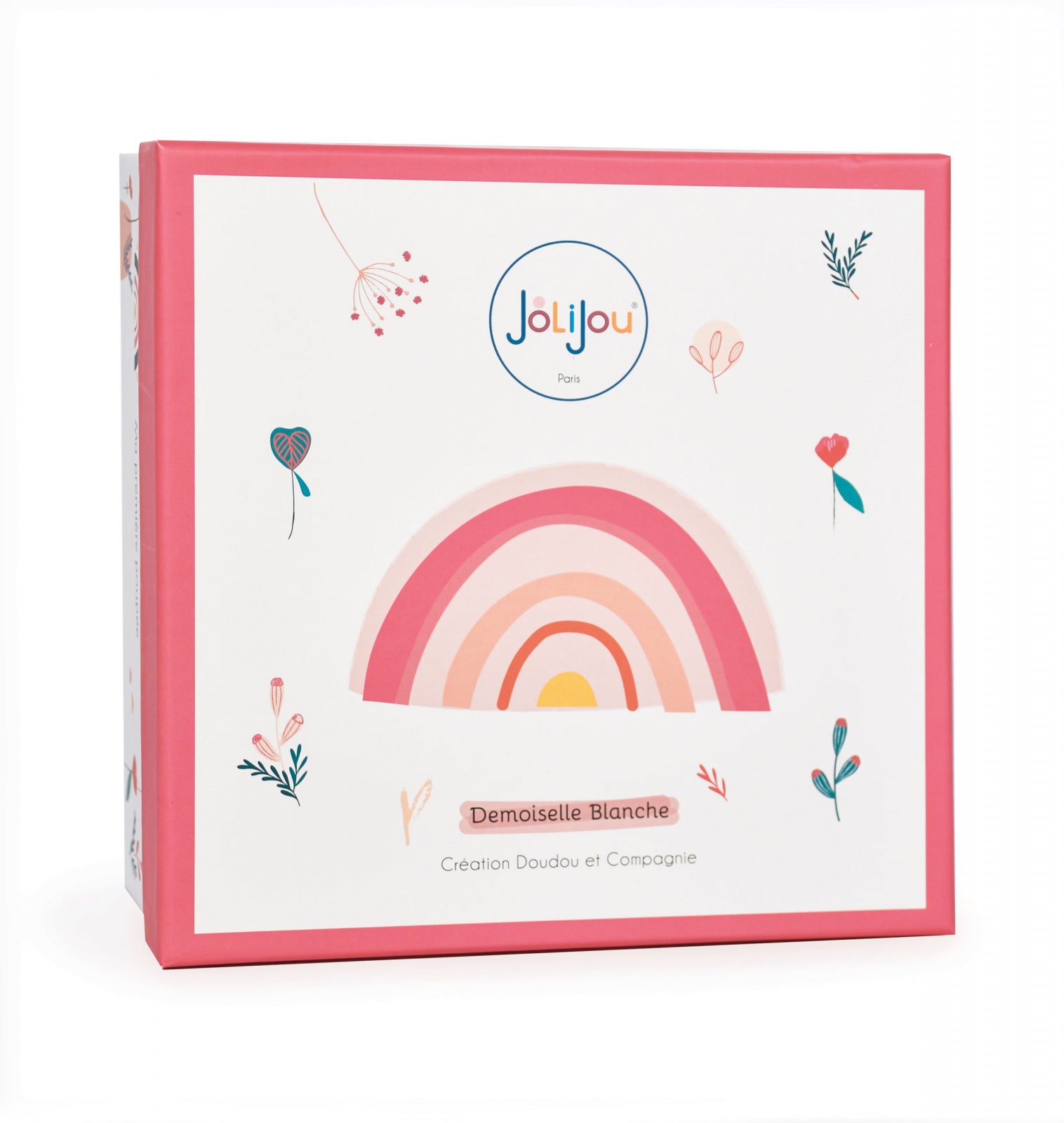 Papusa din plus - Blanche, 21 cm, alb - Jolijou - Publisol.ro