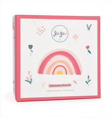 Papusa din plus - Blanche, 21 cm, alb - Jolijou - Publisol.ro