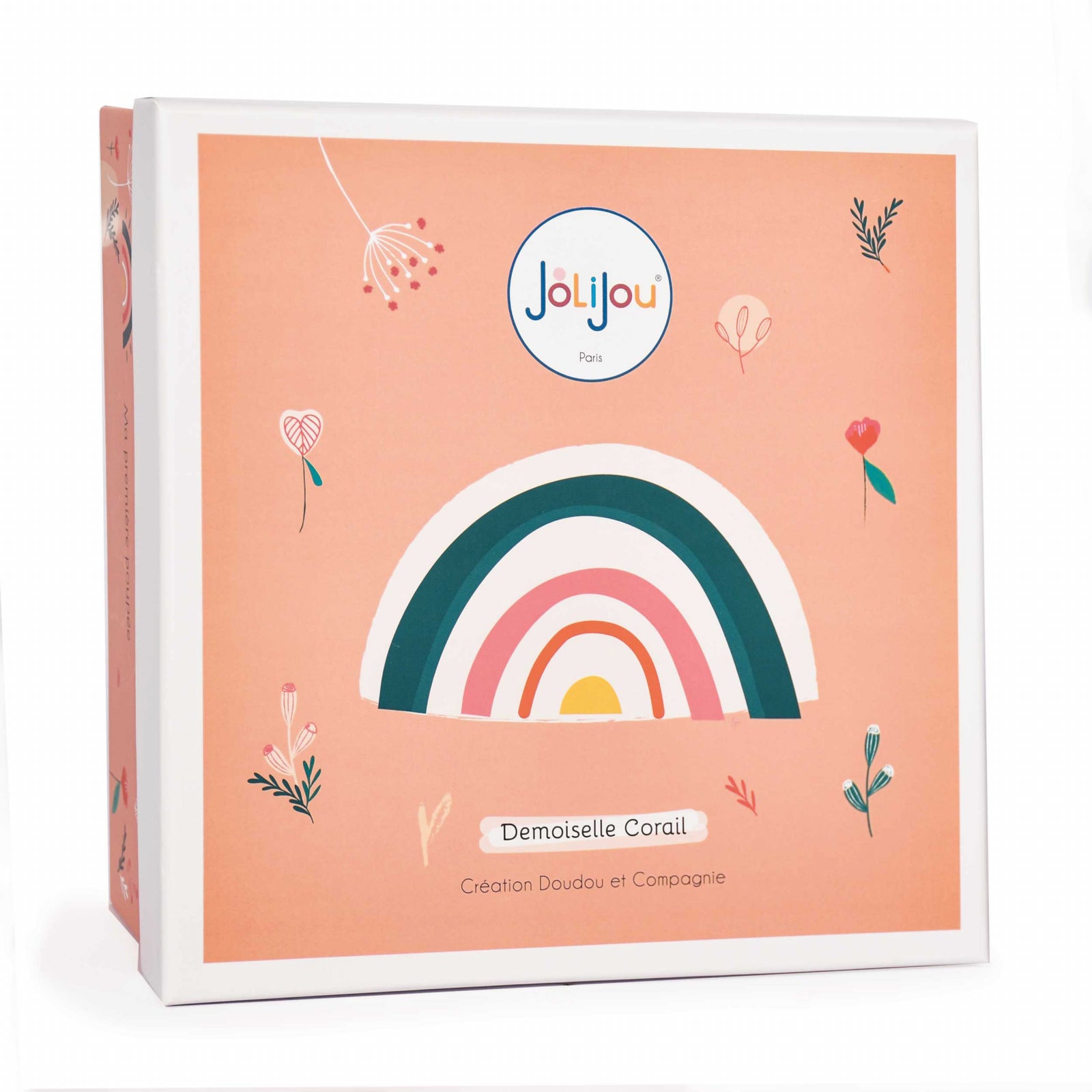 Papusa din plus - Corail, 21 cm, rosu - Jolijou - Publisol.ro