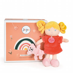 Papusa din plus - Corail, 21 cm, rosu - Jolijou - Publisol.ro