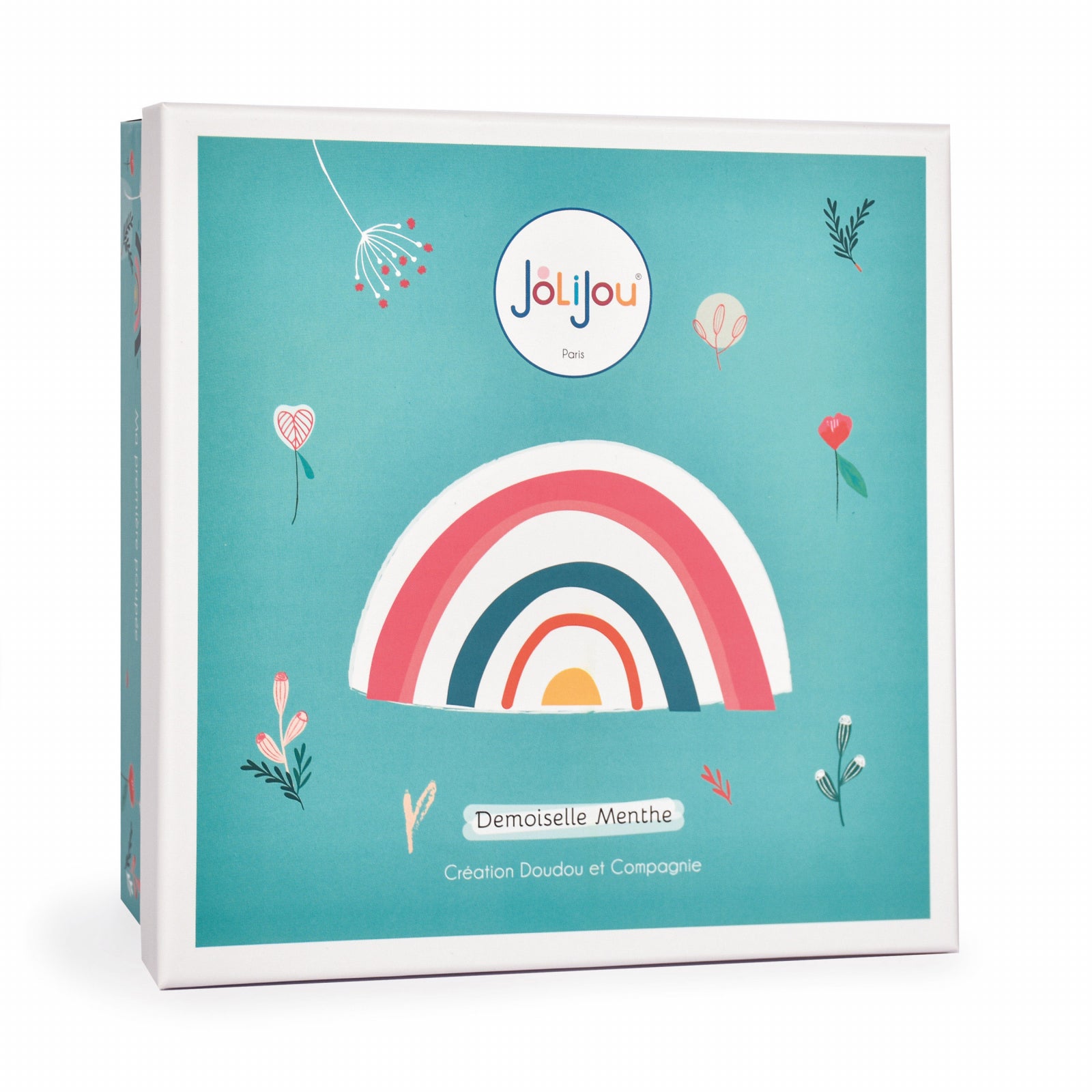 Papusa din plus - Menthe, 21 cm, bleu - Jolijou - Publisol.ro