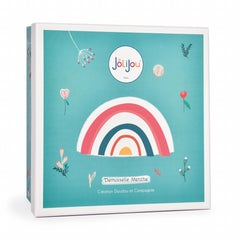 Papusa din plus - Menthe, 21 cm, bleu - Jolijou - Publisol.ro