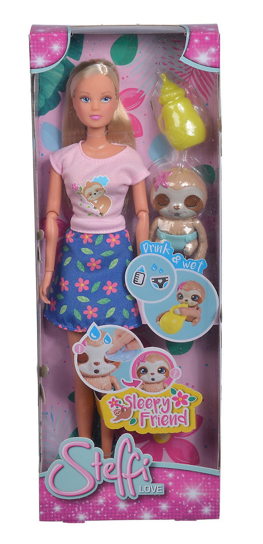 Papusa steffi cu prietenul somnoros, Simba - Publisol.ro