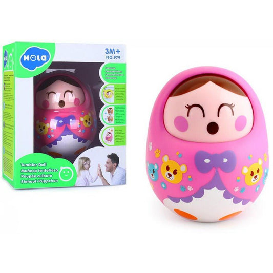 Papusica bebe cu sistem hopa mitica, Jucarii Bebe - Publisol.ro