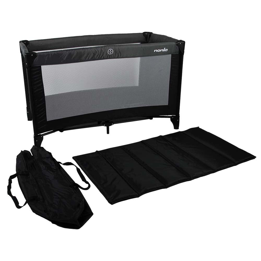 Pat de voiaj Nania soda, 2 niveluri, grey - Publisol.ro