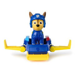 Patrula catelusilor action pups set vehicul de salvare hoverboard si figurina Chase 5 cm - Publisol.ro