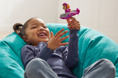 Patrula catelusilor action pups set vehicul de salvare hoverboard si figurina Skye 5 cm - Publisol.ro