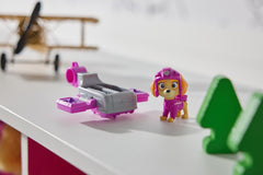 Patrula catelusilor action pups set vehicul de salvare hoverboard si figurina Skye 5 cm - Publisol.ro