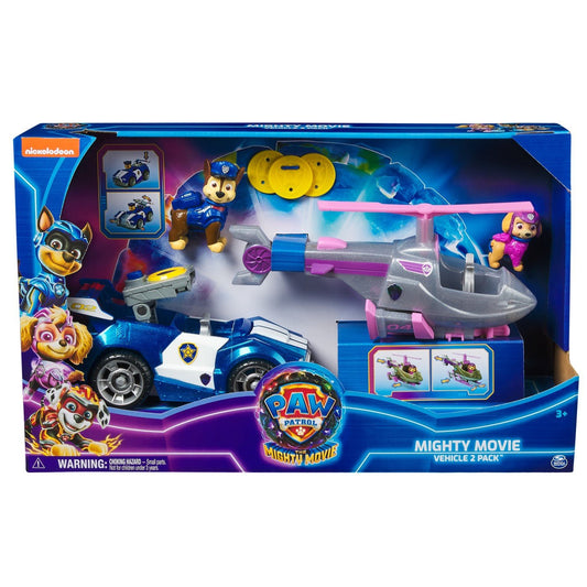 Patrula catelusilor mighty movie set 2 vehicule, Spin Master - Publisol.ro
