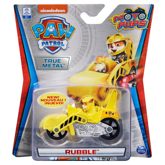Patrula catelusilor motocicleta metalica rubble, Spin Master - Publisol.ro
