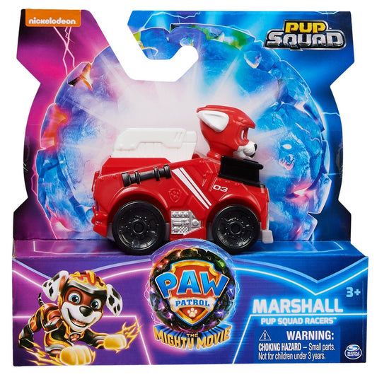 Patrula catelusilor pup squad racers vehicul metalic marshall scara 1:55, Spin Master - Publisol.ro