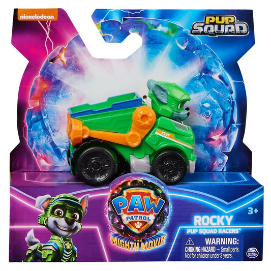 Patrula catelusilor pup squad racers vehicul metalic rocky scara 1:55, Spin Master - Publisol.ro