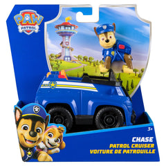 Patrula catelusilor set vehicul de baza patrol cruiser si figurina Chase - Publisol.ro