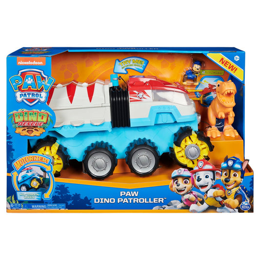 Patrula catelusilor vehicul de patrulare dino patroller motorizat, Spin Master - Publisol.ro
