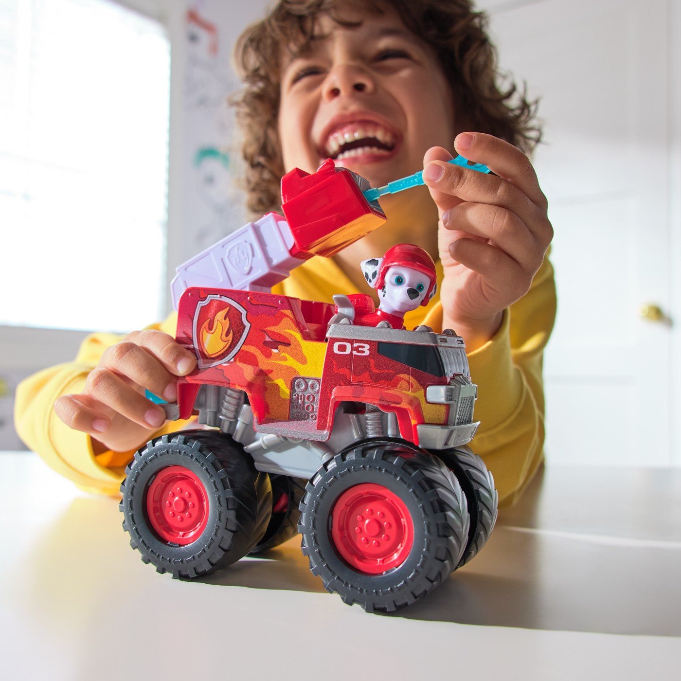 Patrula catelusilor vehicul tematic de salvare Marshall - Publisol.ro