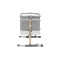 Patut bebe neste grow, gri deschis lemn - Publisol.ro