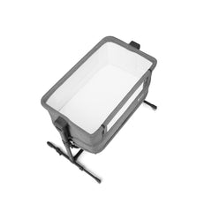 Patut co - sleeper Kinderkraft neste grow, gri inchis - Publisol.ro