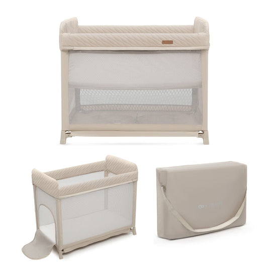 Patut de calatorie Kinderkraft moon dream, beige - Publisol.ro